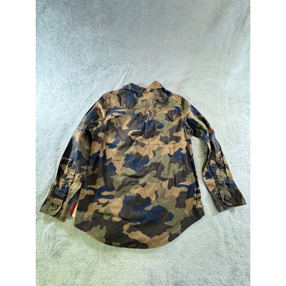 Cat & Jack boys shirt size S (6/7) Camouflage Button-Up - Picture 6 of 8